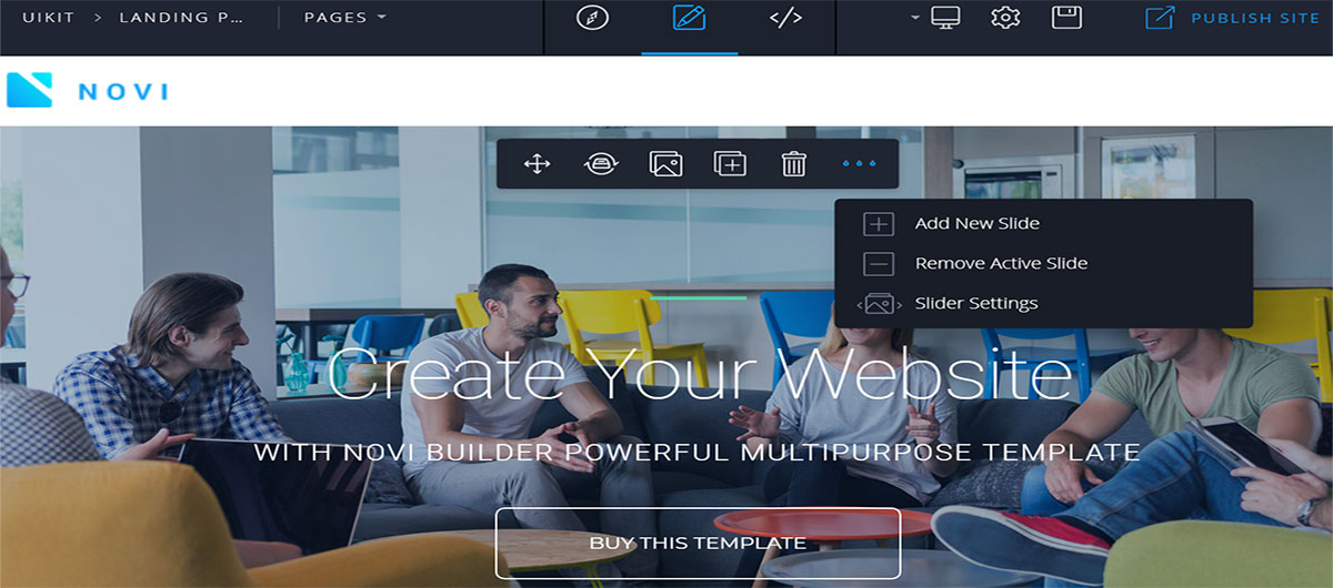 how to create website home page in html