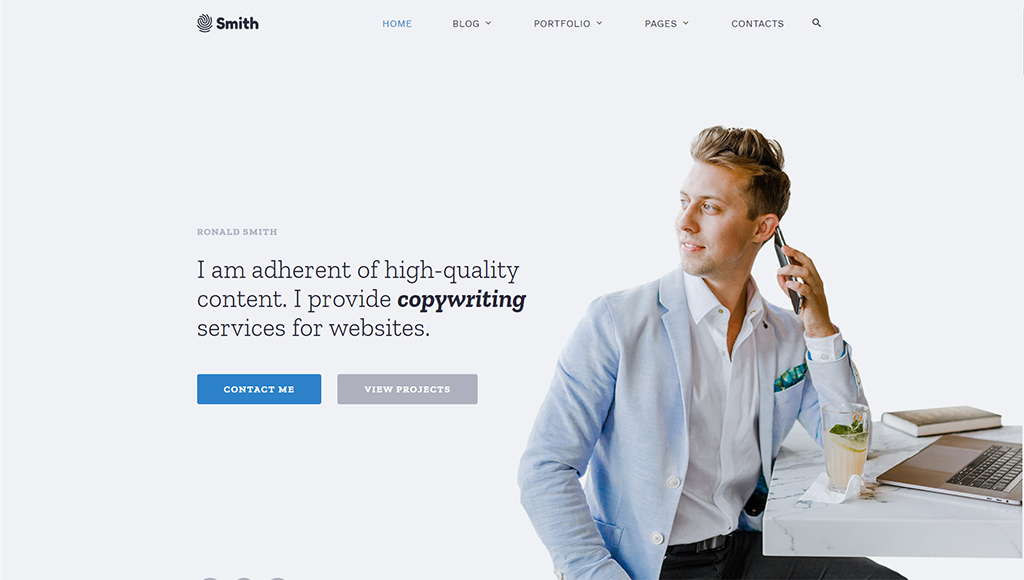Premium HTML5 Themes: Personal HTML Website Template